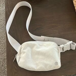 Lululemon belt bag white opal